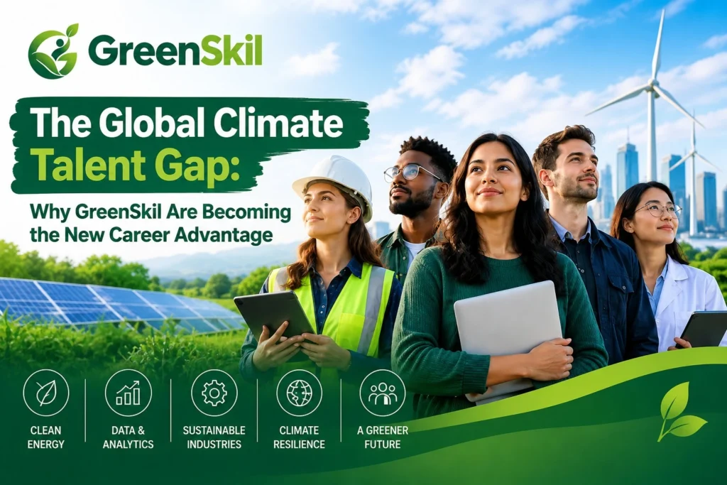 The Global Climate Talent Gap: Why GreenSkil Are Becoming the New Career Advantage