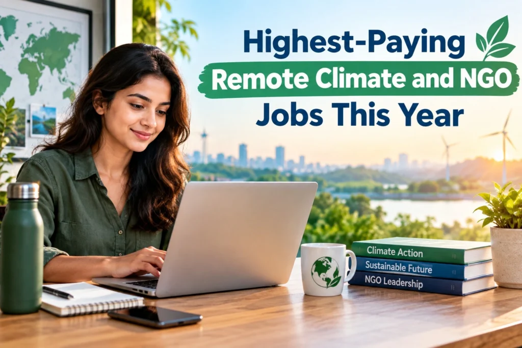 Highest-Paying Remote Climate and NGO Jobs This Year