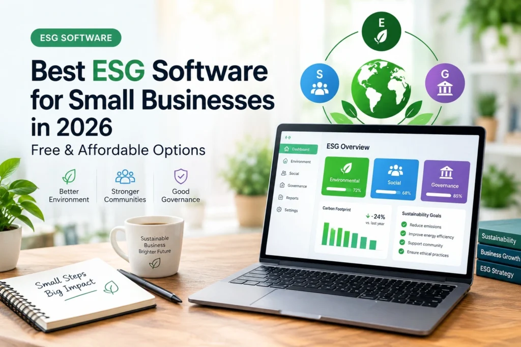 Best ESG Software for Small Businesses in 2026: Free & Affordable Options