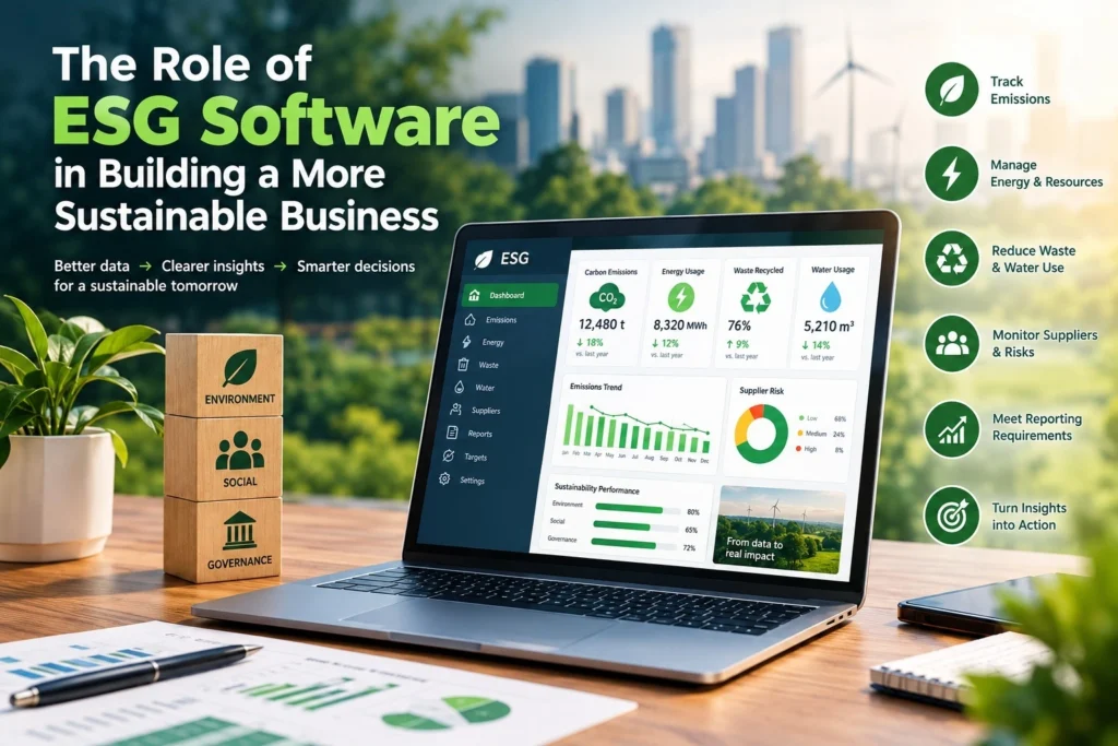 The Role of ESG Software in Building a More Sustainable Business