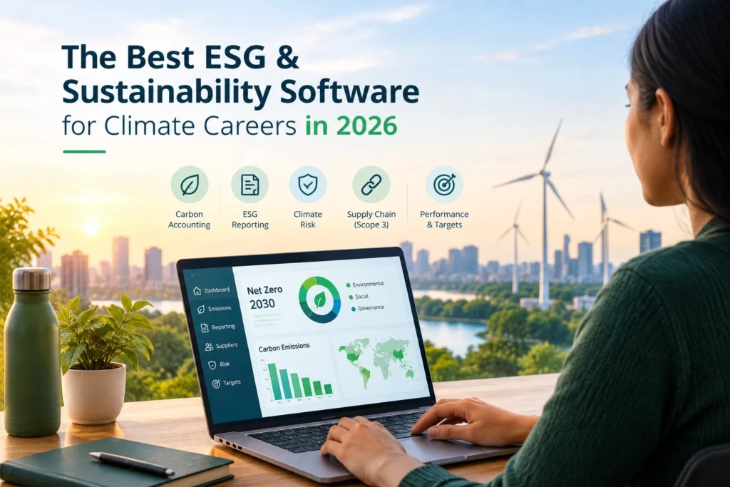 The Best ESG & Sustainability Software for Climate Careers in 2026