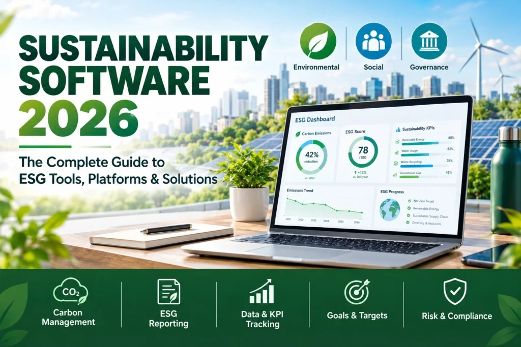 Sustainability Software 2026: The Complete Guide to ESG Tools, Platforms & Solutions