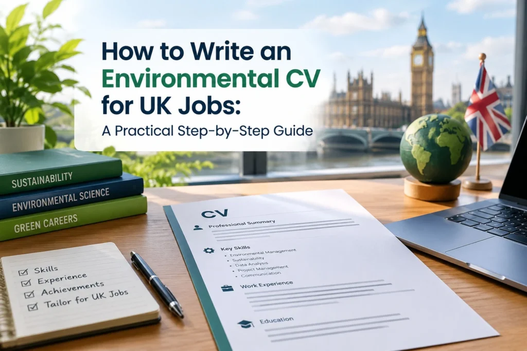 How to Write an Environmental CV for UK Jobs: A Practical Step-by-Step Guide