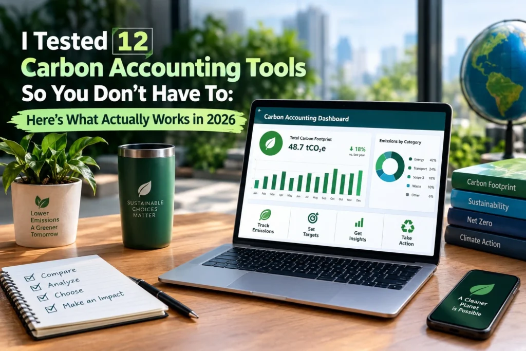 I Tested 12 Carbon Accounting Tools So You Don’t Have To: Here’s What Actually Works in 2026