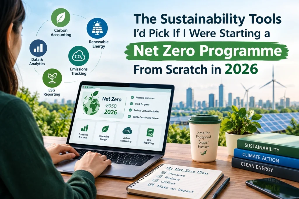 The Sustainability Tools I’d Pick If I Were Starting a Net Zero Programme From Scratch in 2026